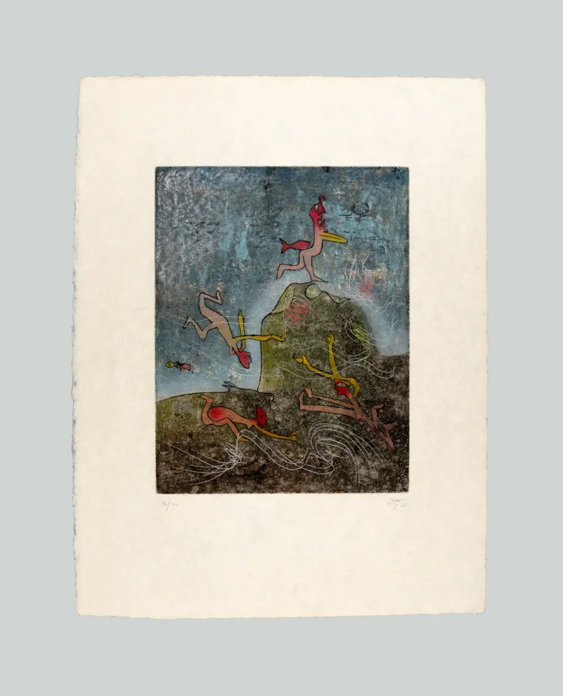 Гравюра Matta - Surrealistes