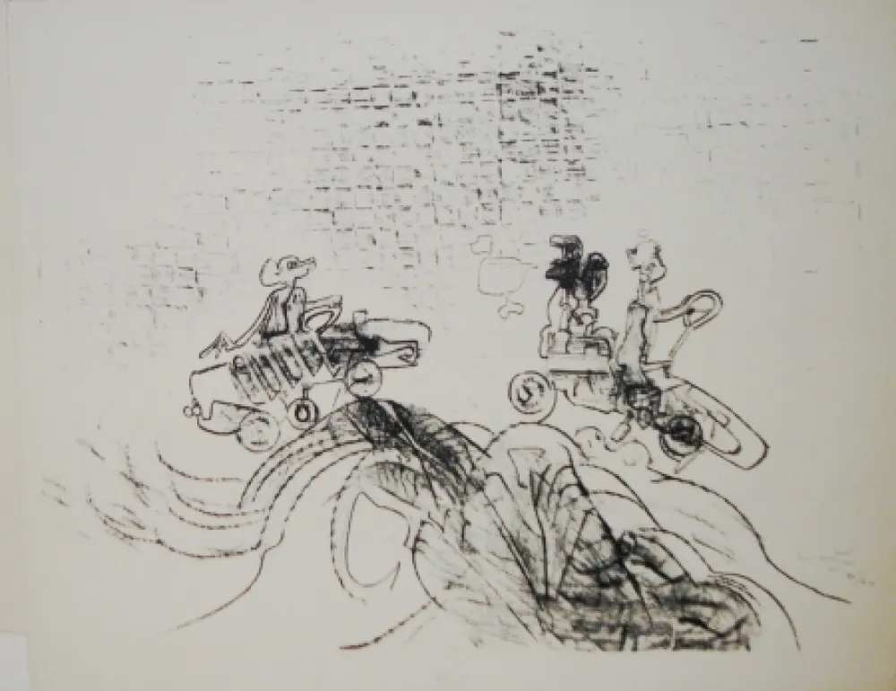 Литография Matta - The Car-Boys