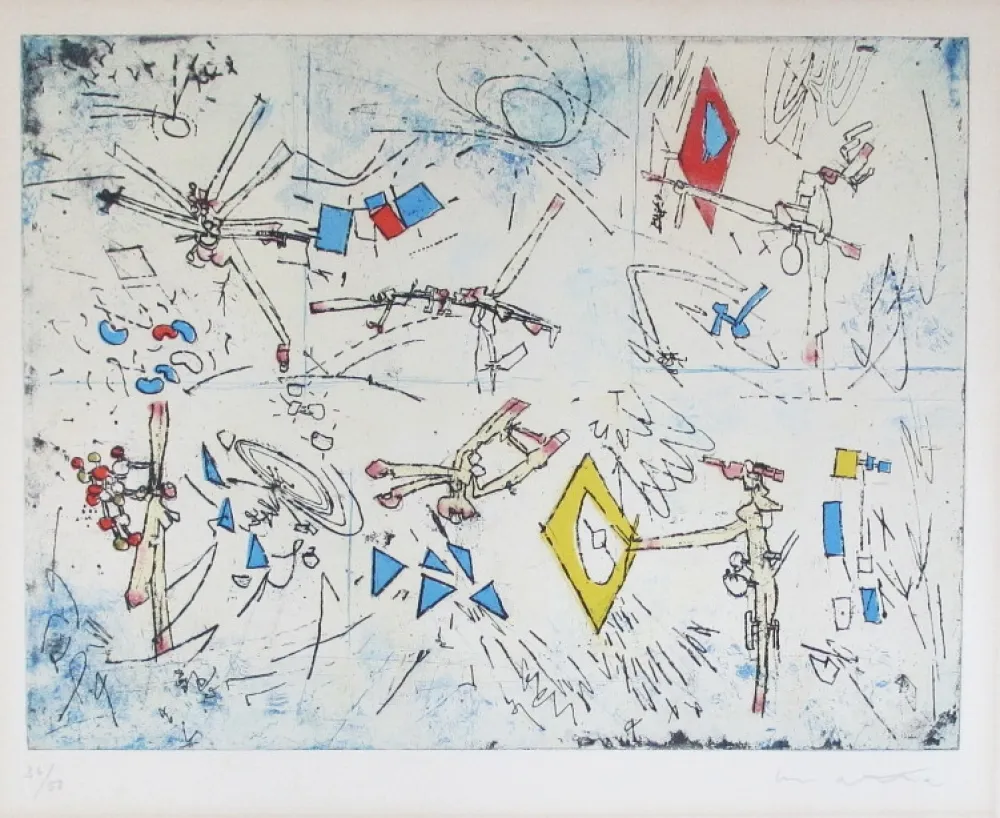 Офорт И Аквитанта Matta - The Moon Shoker