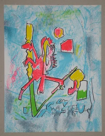 Литография Matta - T'ou't se tient