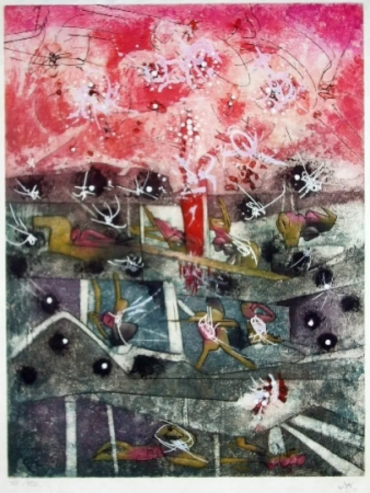 Офорт И Аквитанта Matta - Tranchêtre