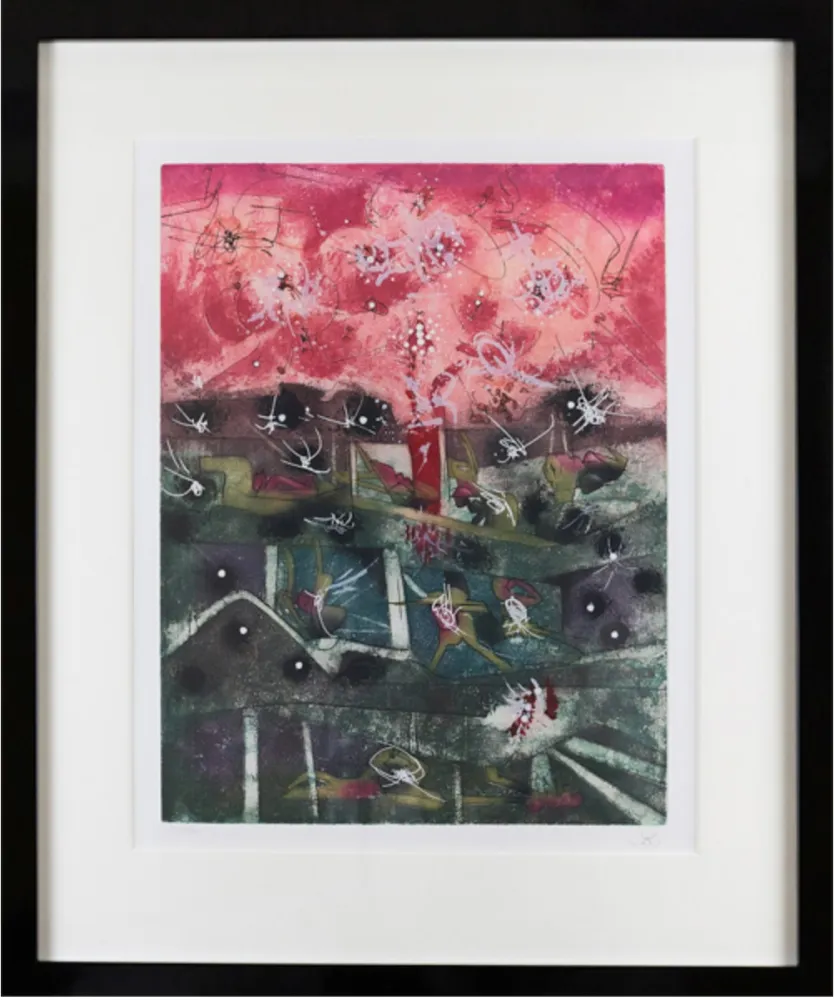 Офорт И Аквитанта Matta - Tranchetre 