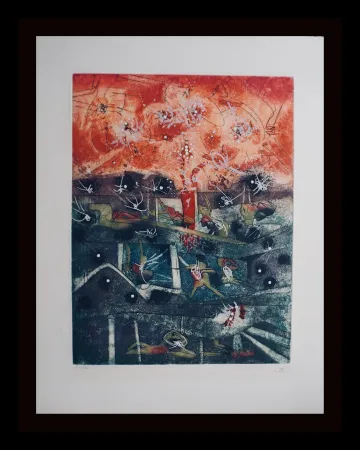 Гравюра Matta - Tranchetre