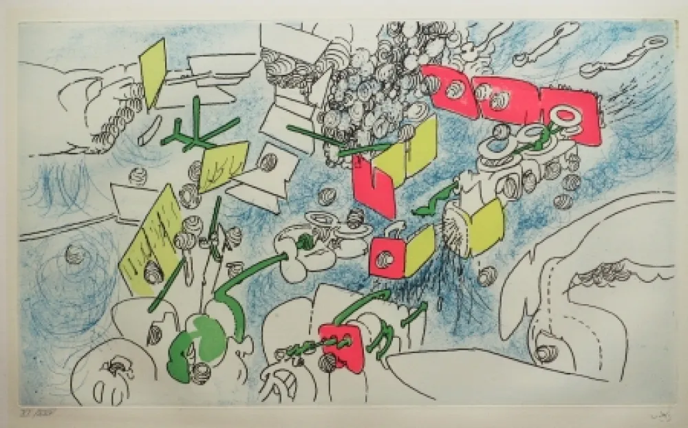 Офорт И Аквитанта Matta - Un pourquoi final