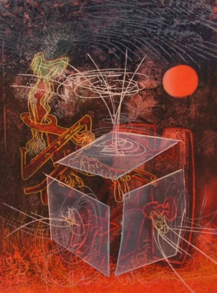 Офорт И Аквитанта Matta - Une Saison En Enfer