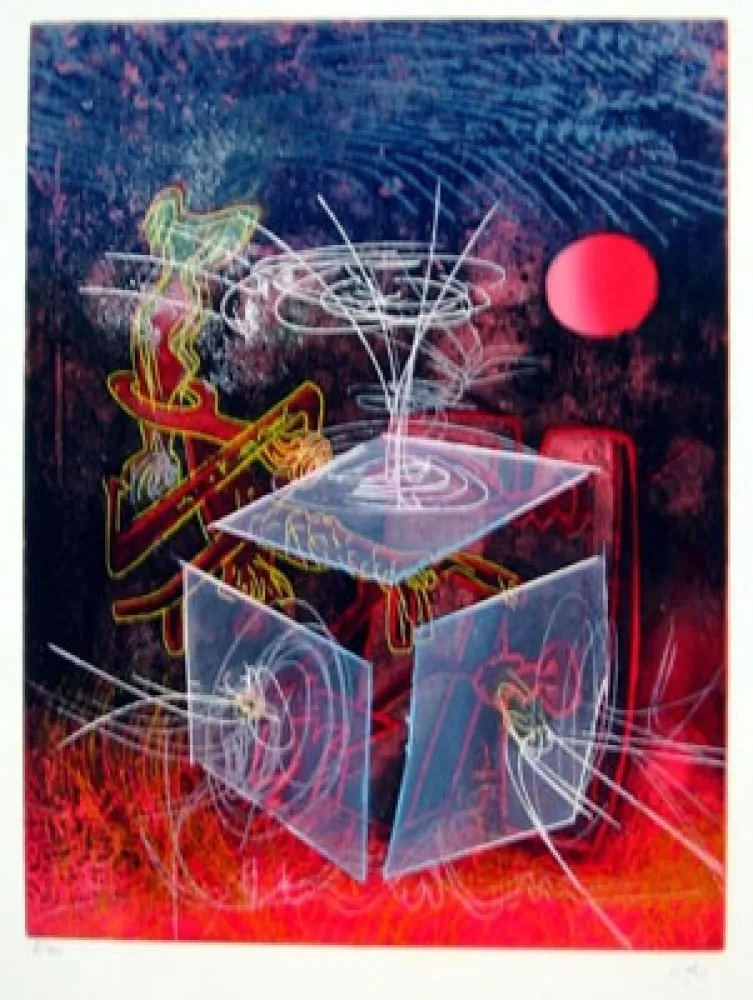 Офорт Matta - UNE SAISON EN ENFER (Carpeta)