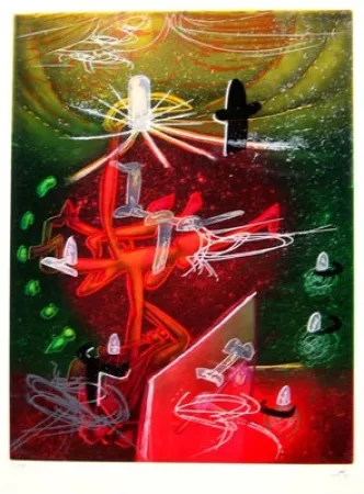 Офорт Matta - UNE SAISON EN ENFER (Carpeta)