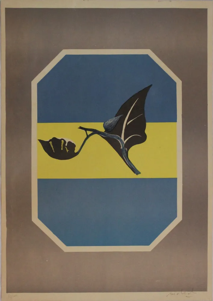 Литография Mattioli - Composizione in grigio