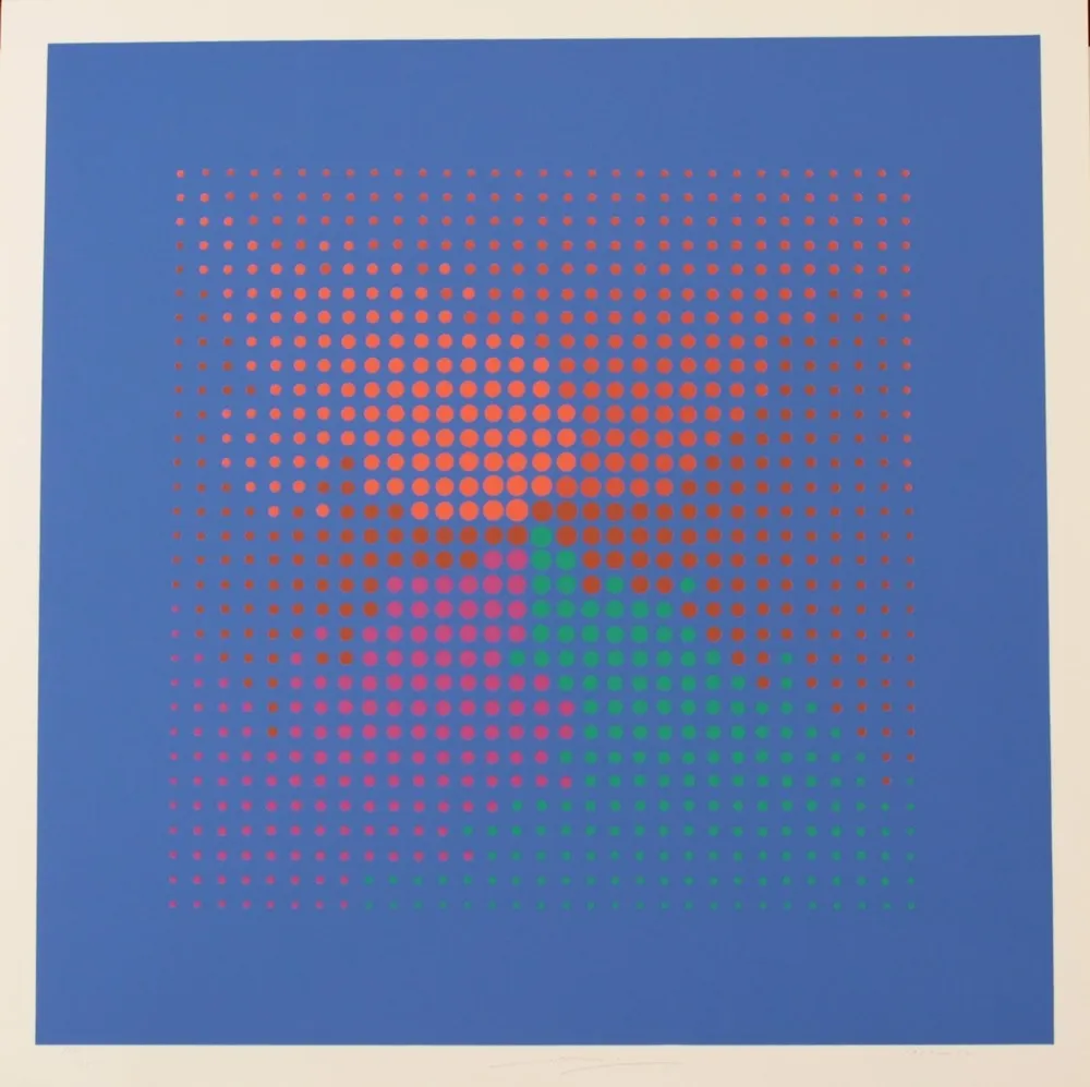 Литография Mavignier - DEFORMED SQUARE - EXACTA FROM CONSTRUCTIVISM TO SYSTEMATIC ART 1918-1985