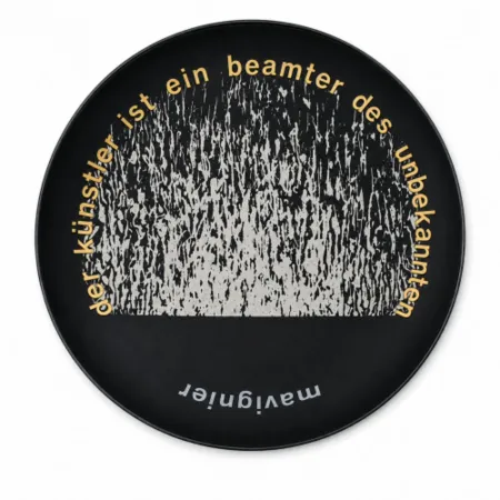 Многоэкземплярное Произведение Mavignier - Der künstler ist ein beamter.....