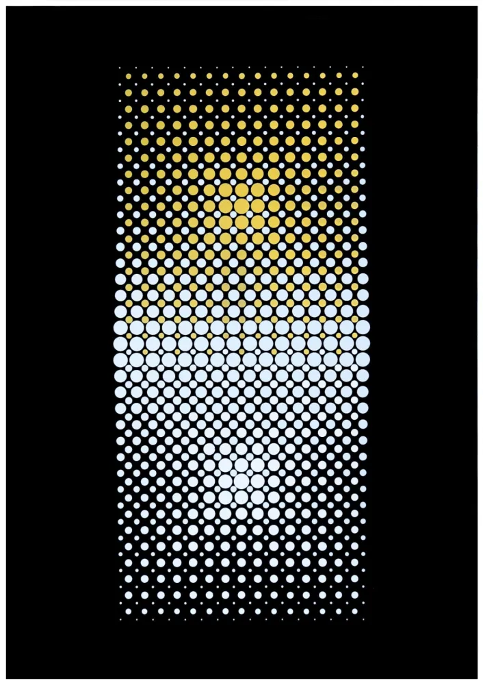 Сериграфия Mavignier - SENZA TITOLO