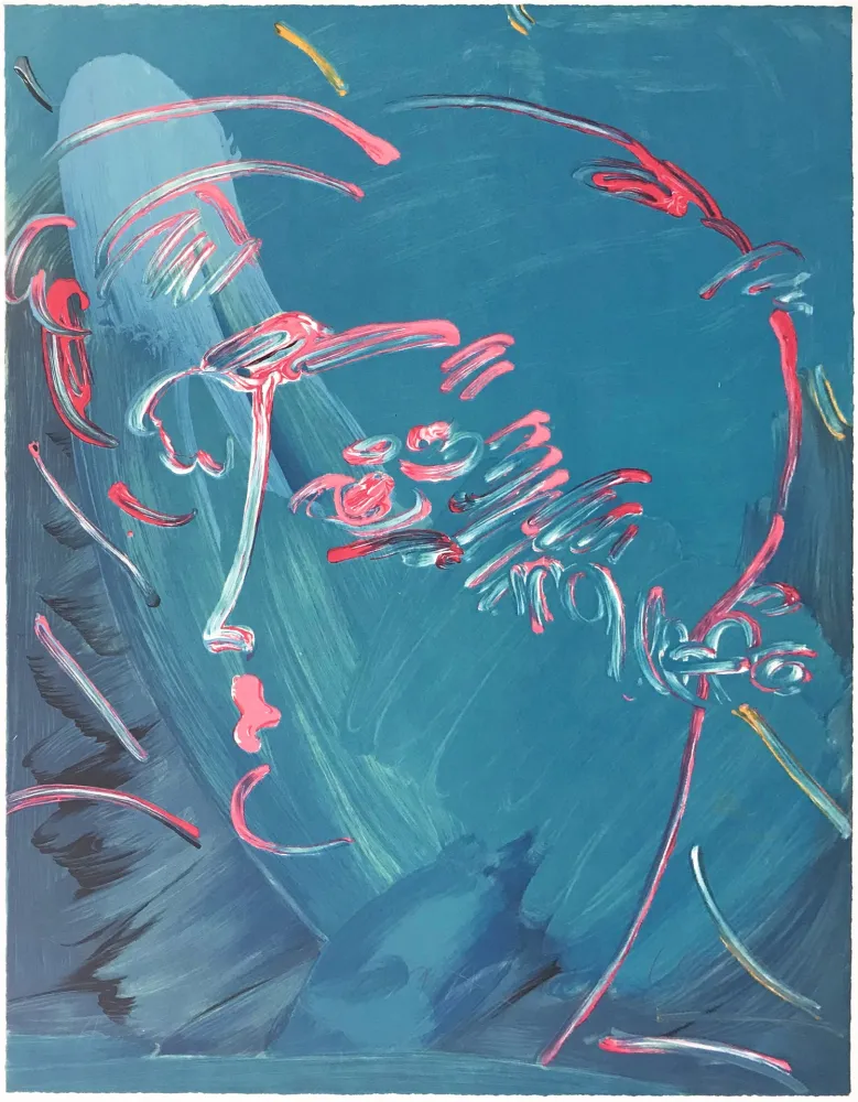 Сериграфия Max - BLUE PROFILE