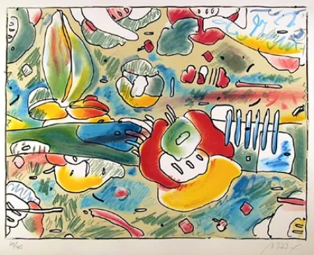 Литография Max - Flower Abstract