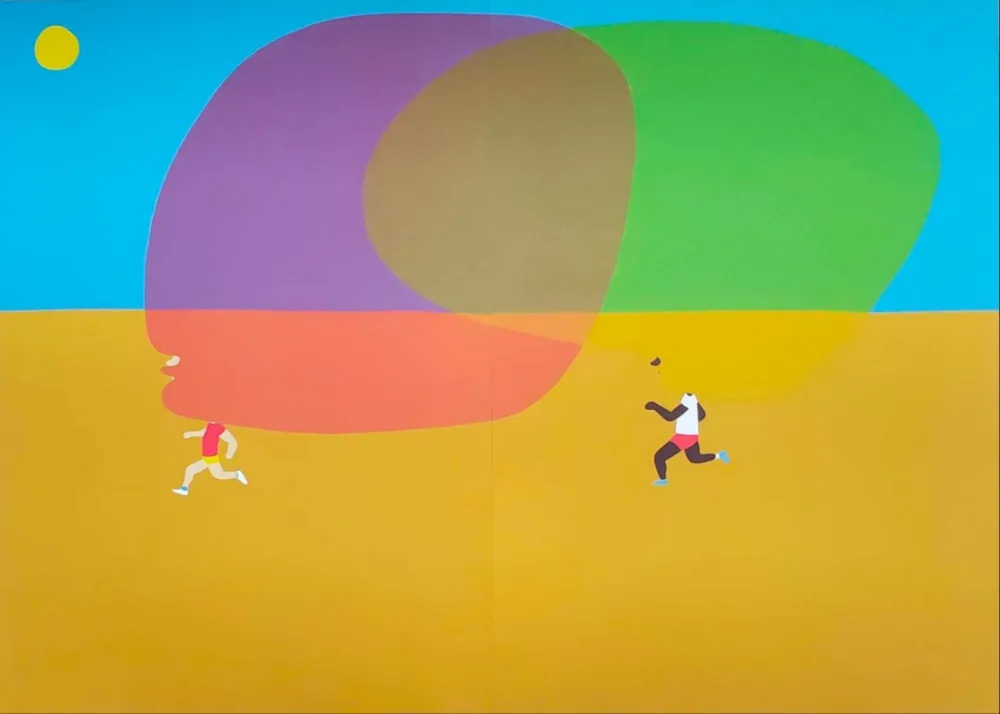 Литография Mcdonald  - Desert Run