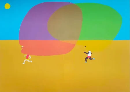 Литография Mcdonald  - Desert Run