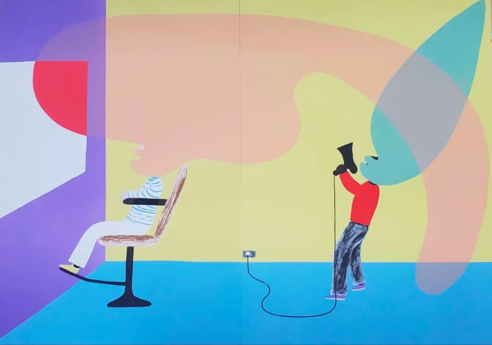 Литография Mcdonald  - Hairsalon