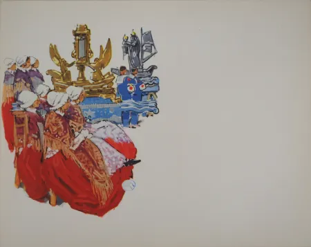 Фототипия Méheut - Bretagne, Hommage aux Marins