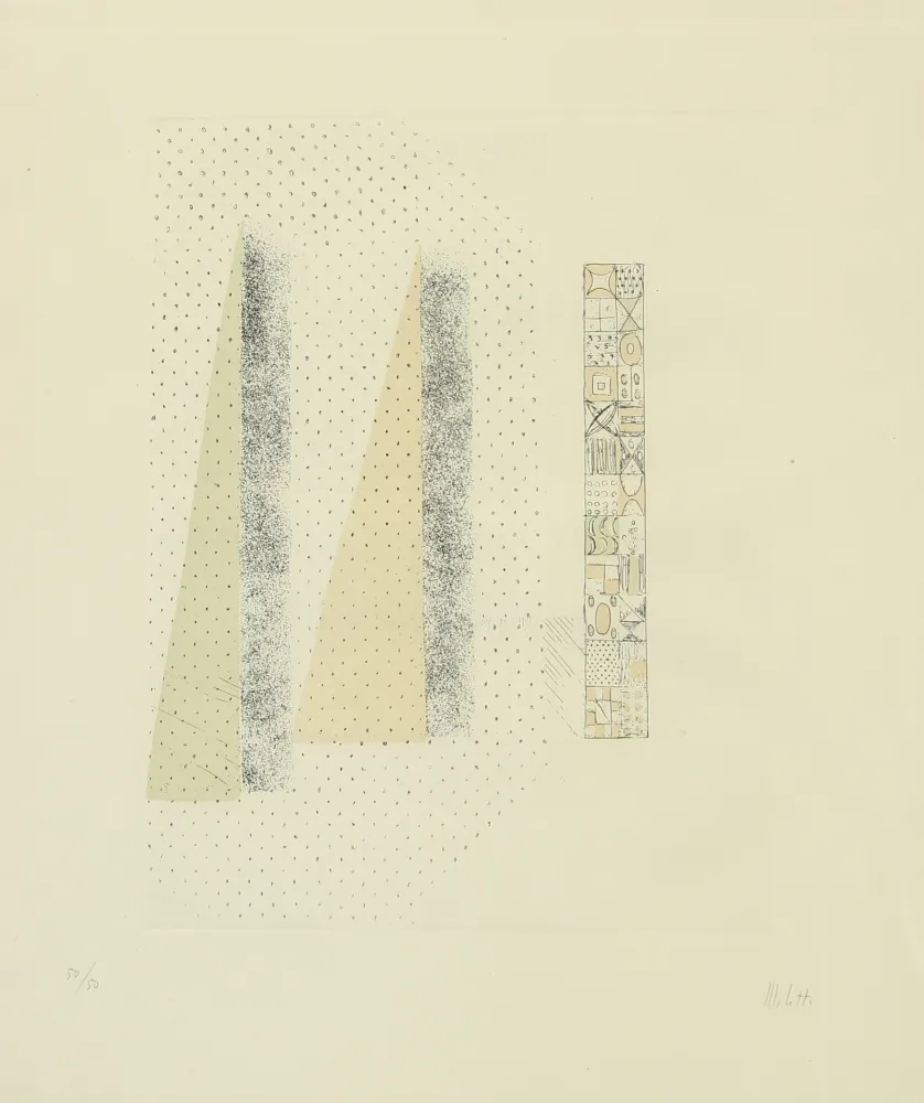 Гравюра Melotti - SENZA TITOLO