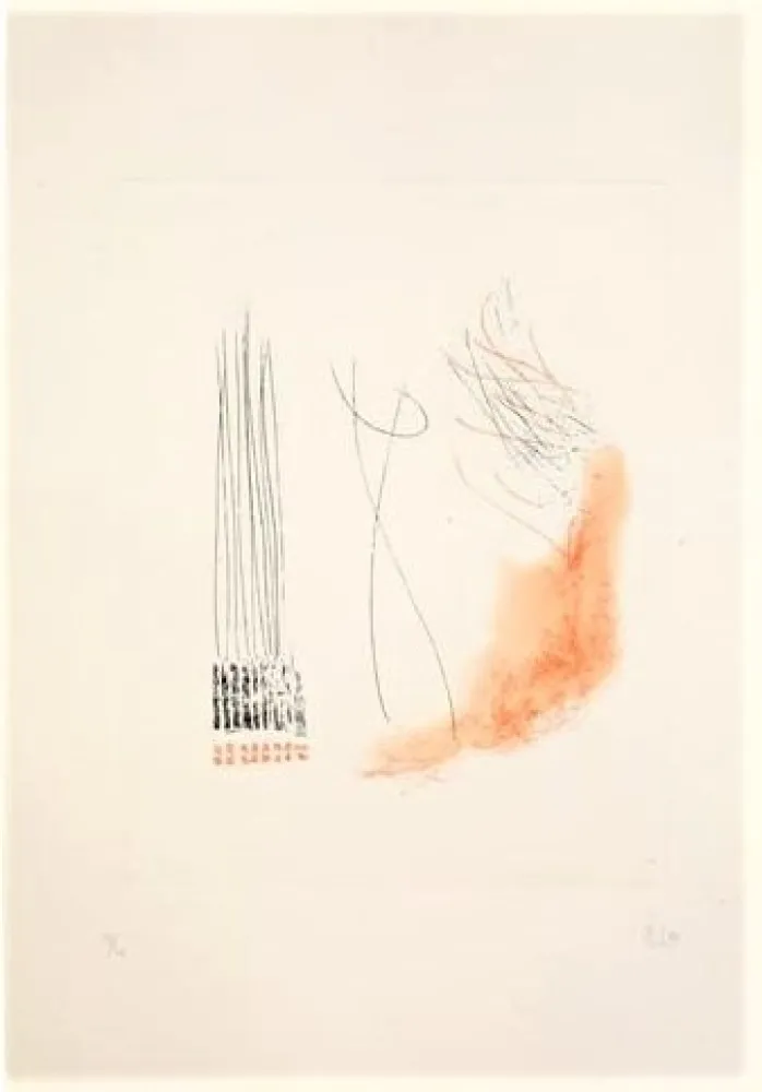 Офорт И Аквитанта Melotti - Senza titolo