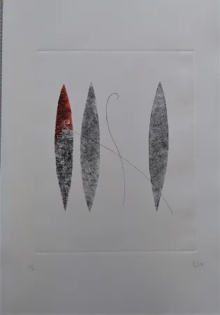 Офорт И Аквитанта Melotti - Senza titolo