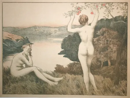 Литография Menard - Automne