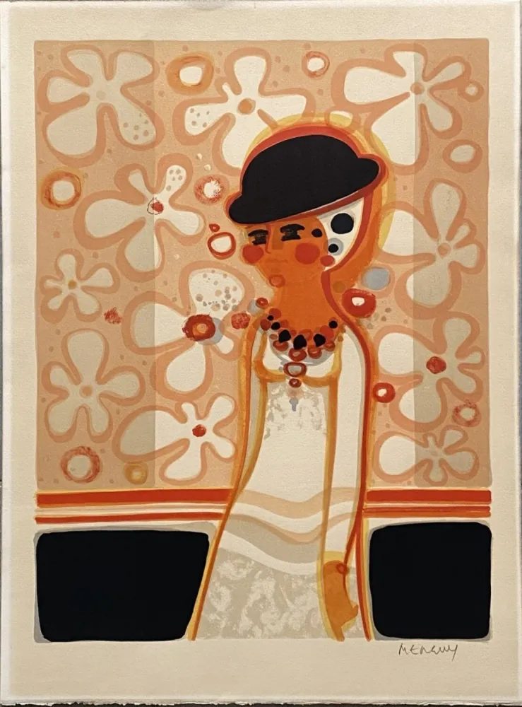 Литография Menguy - Rêverie