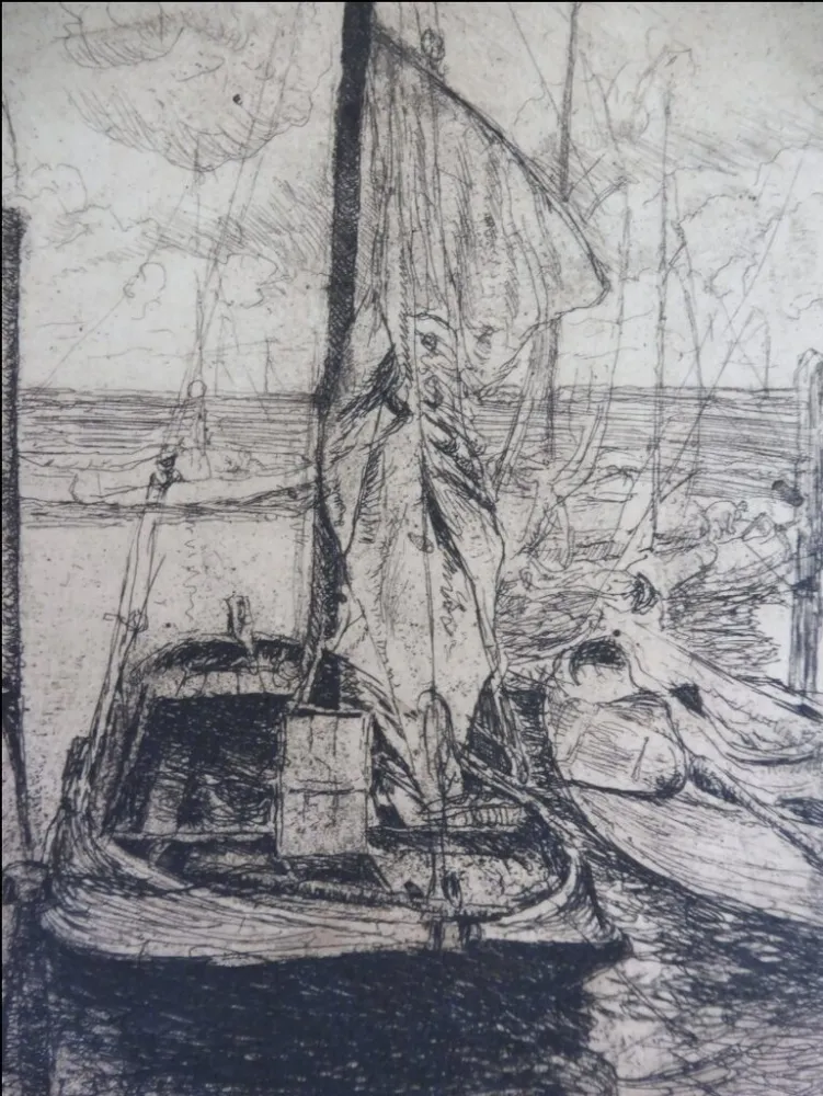 Офорт Mertens - Charles Mertens. Dix eaux-fortes