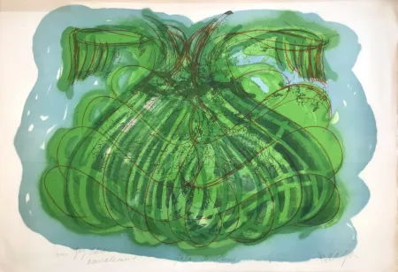 Литография Messagier - Gala des collines