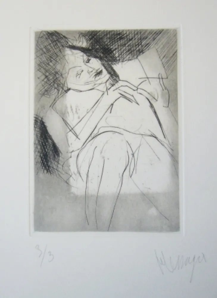 Гравюра Messagier - Sans titre