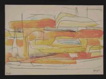 Литография Messagier - Sans titre