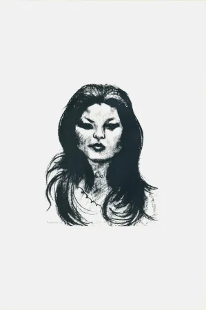 Литография Messina - Donna