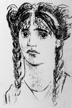 Литография Messina - Sappho Phaoni