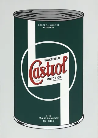 Сериграфия Meyer  - Castrol Motor Oil