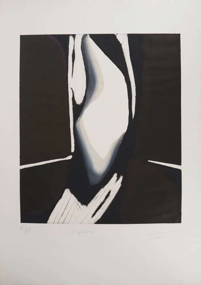 Гравюра Meyer - L'équilibre