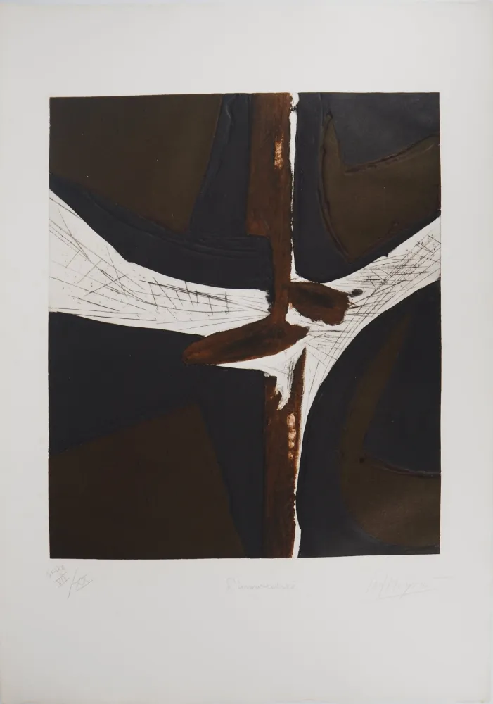 Гравюра Meyer - L'immortalité