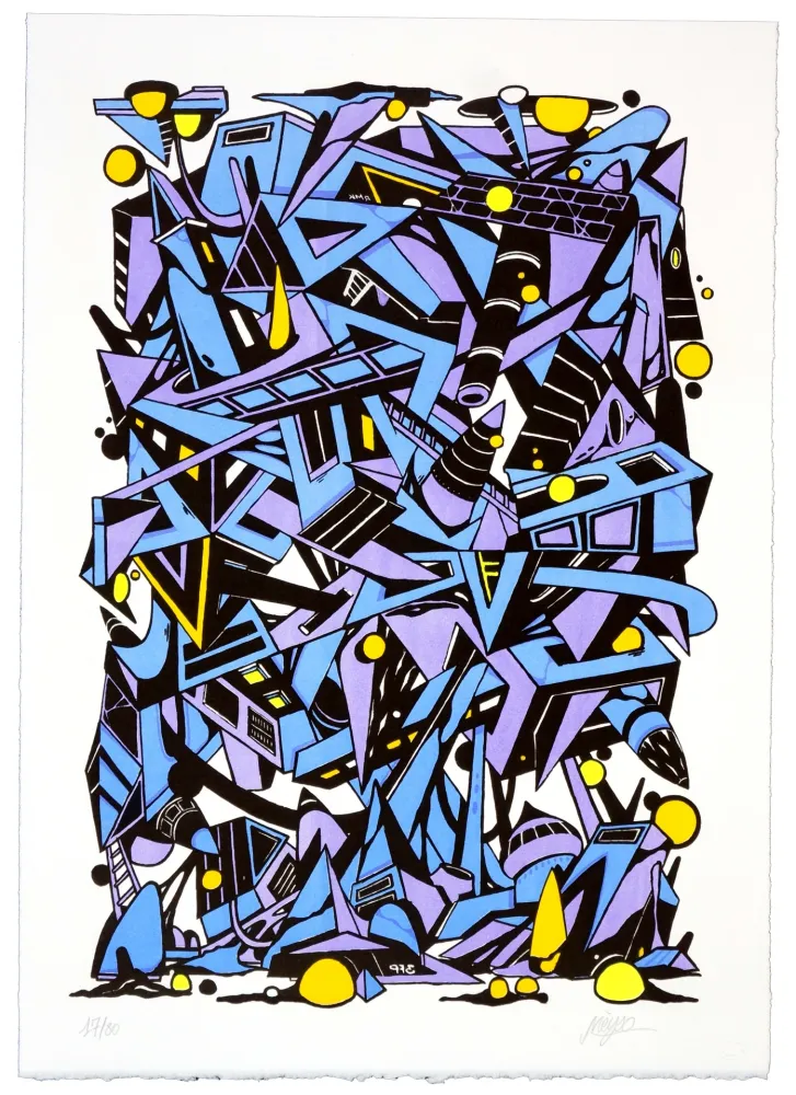 Литография Meyso - Sans titre