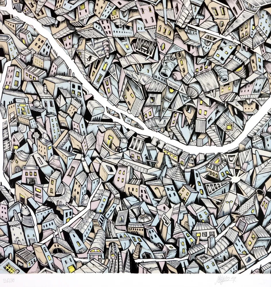 Литография Meyso - Sans titre