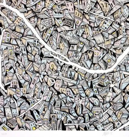 Литография Meyso - Sans titre