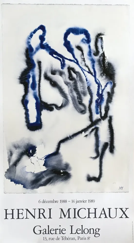 Гашение Michaux - Affiche d'exposition