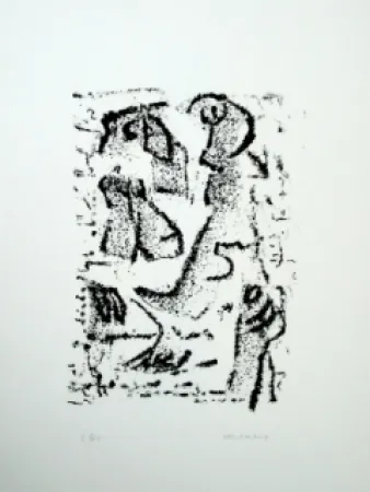 Intaglio Michaux - Composition 120