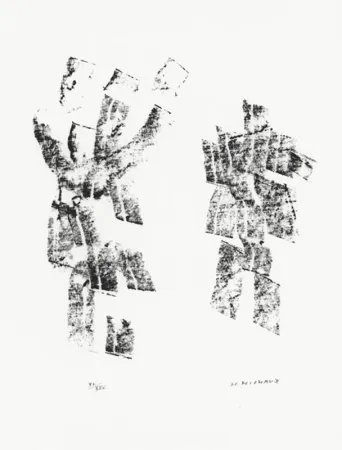 Иллюстрированная Книга Michaux - Décisive pliure du ciel