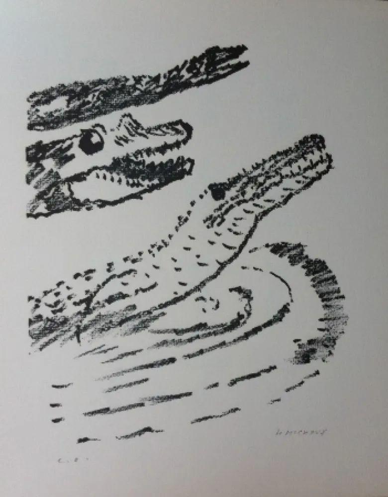 Литография Michaux - Par la voie des rythmes 153