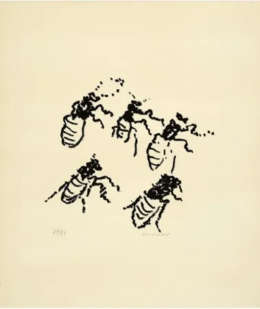 Литография Michaux - Par la voie des rythmes, planche X