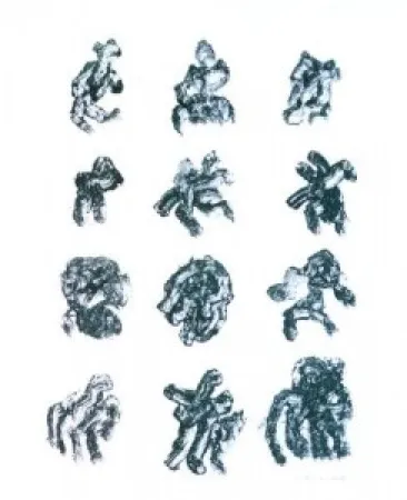 Литография Michaux - Sans titre