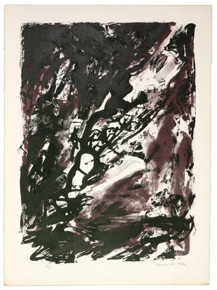 Литография Mihailovitch - L'Orage