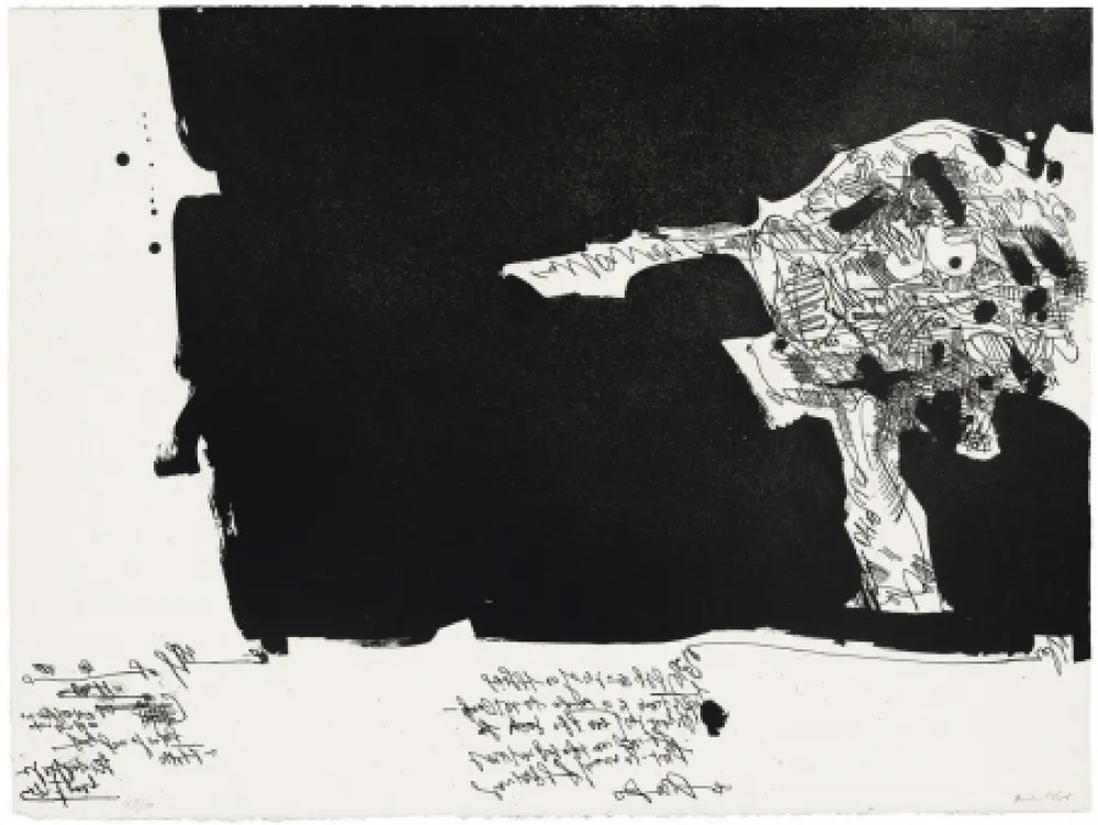 Акватинта Millares - Antropofauna