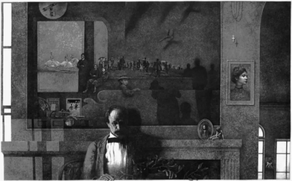 Офорт Milton - Daylilies