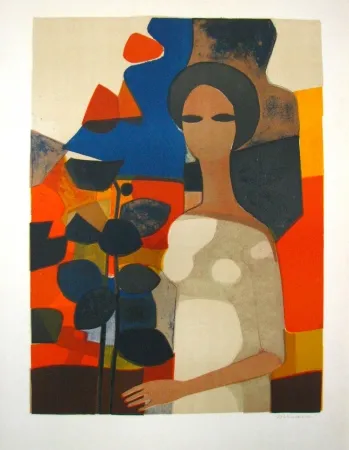 Литография Minaux - L’américaine