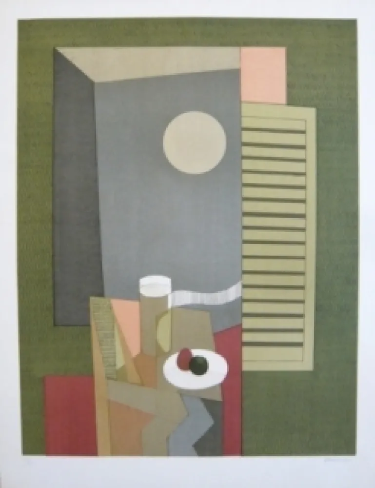 Литография Minaux - Linge