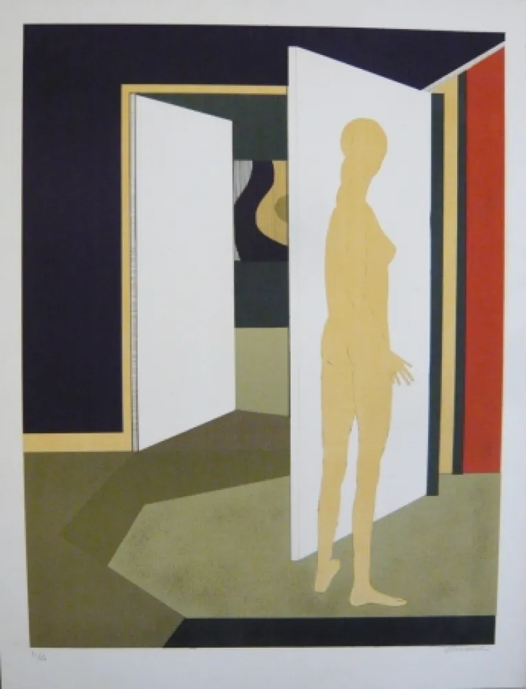 Литография Minaux - Vénus